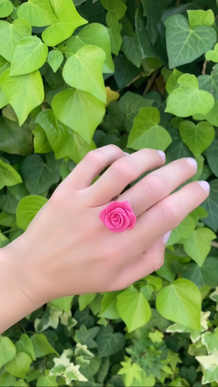 Anillos Rosa ajustables