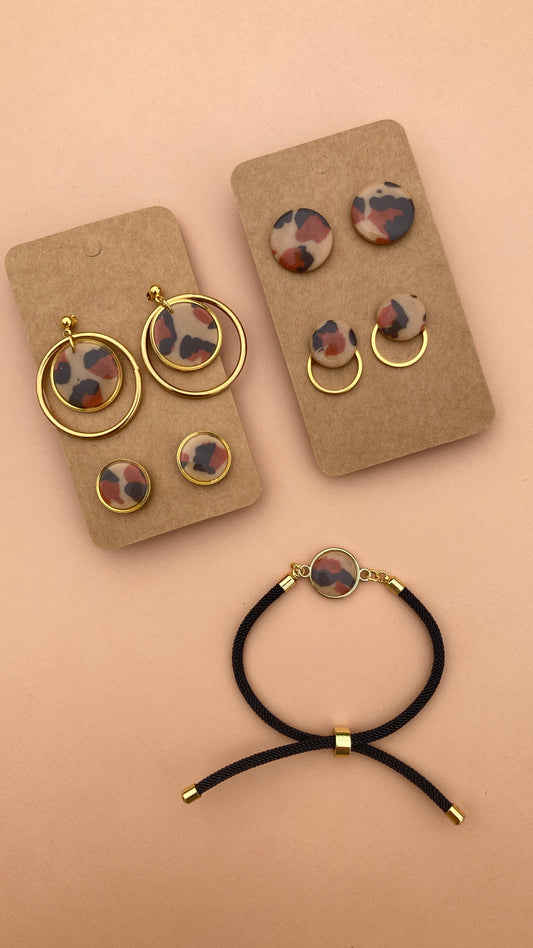 Pendientes Leopardo