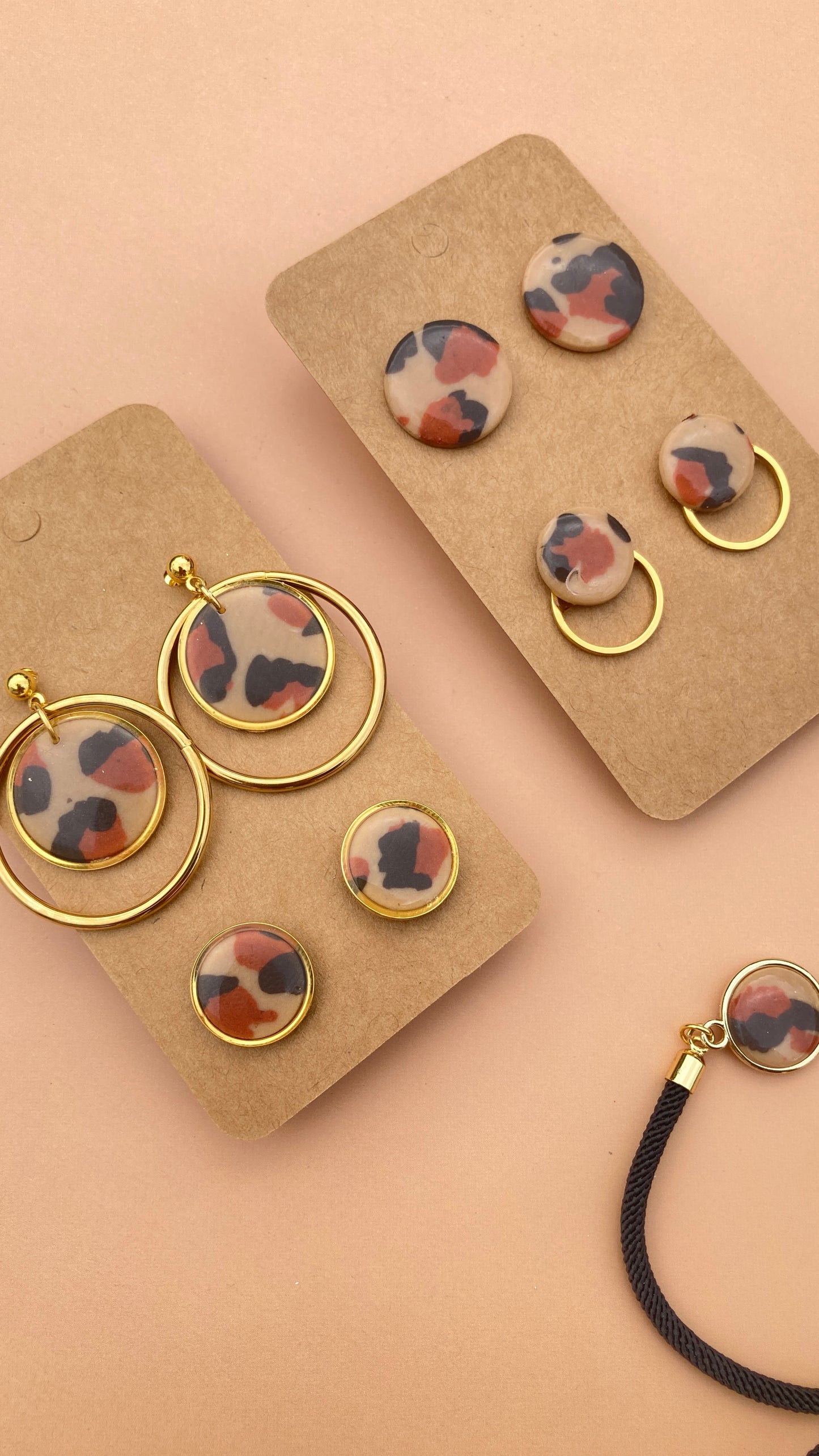 Pendientes Leopardo