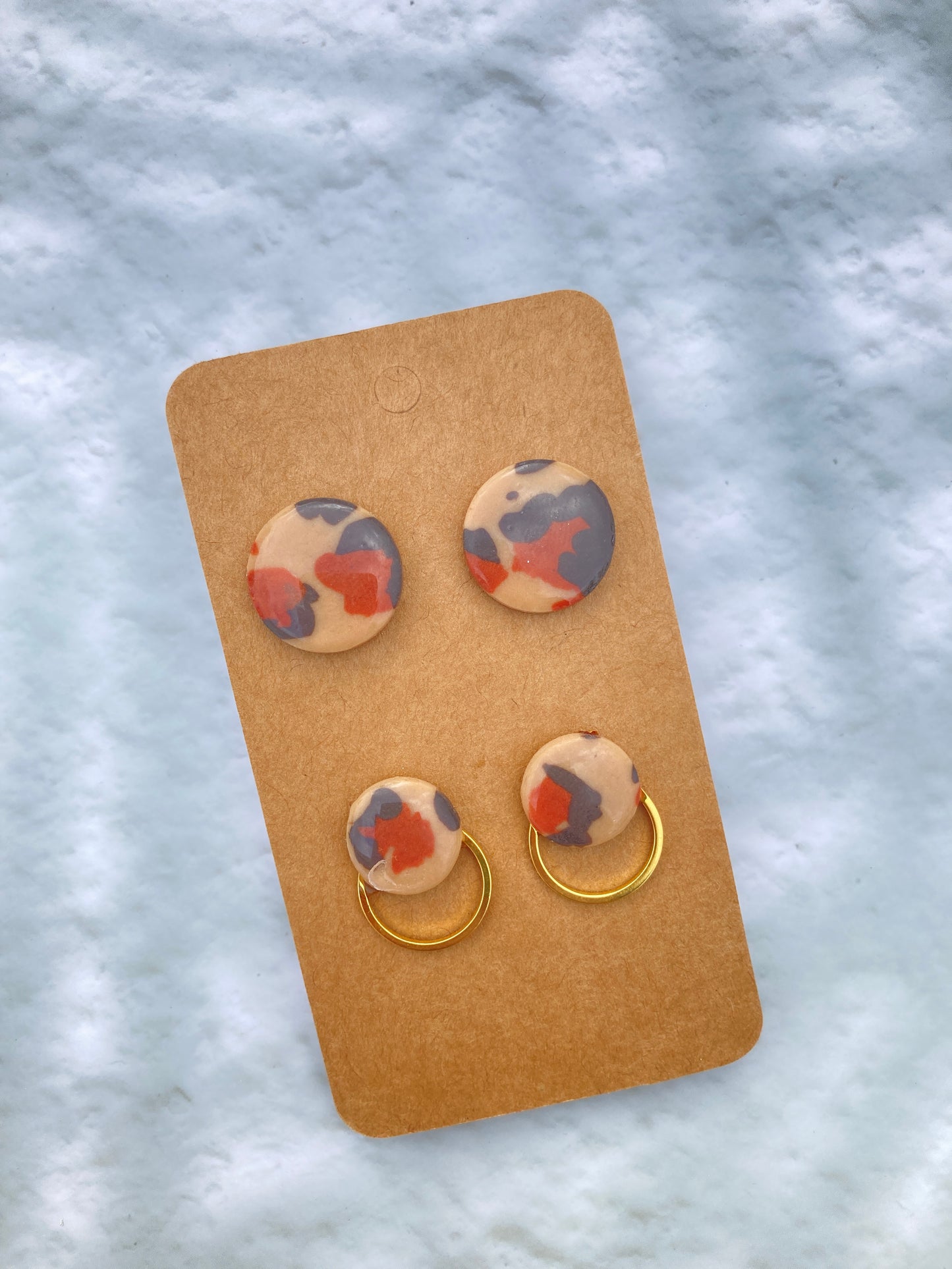 Pendientes Leopardo