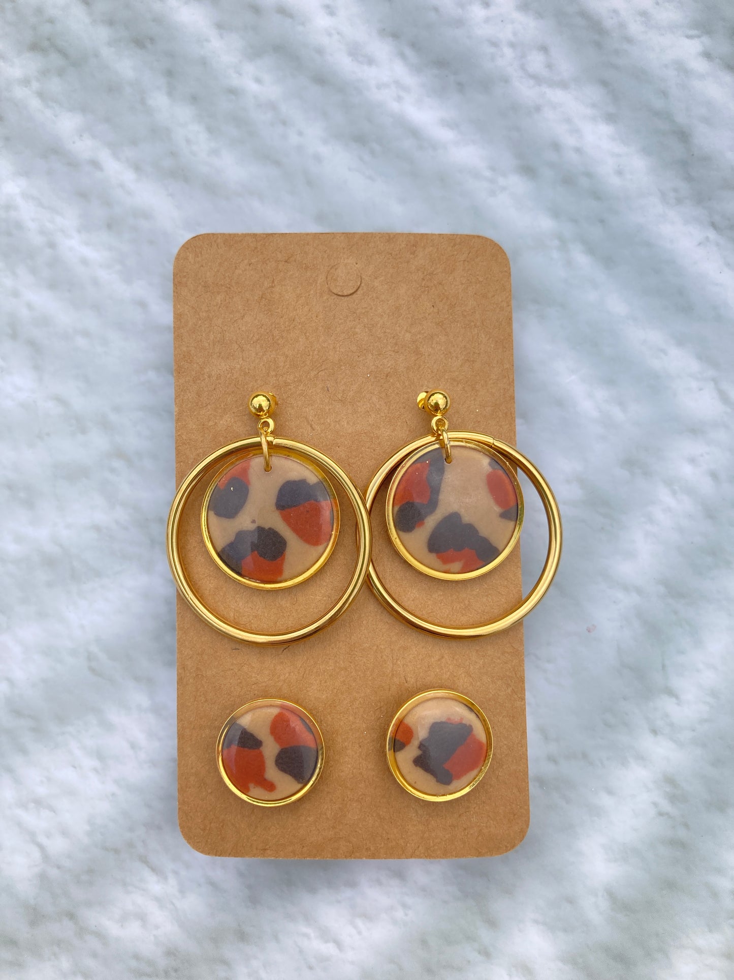 Pendientes Leopardo