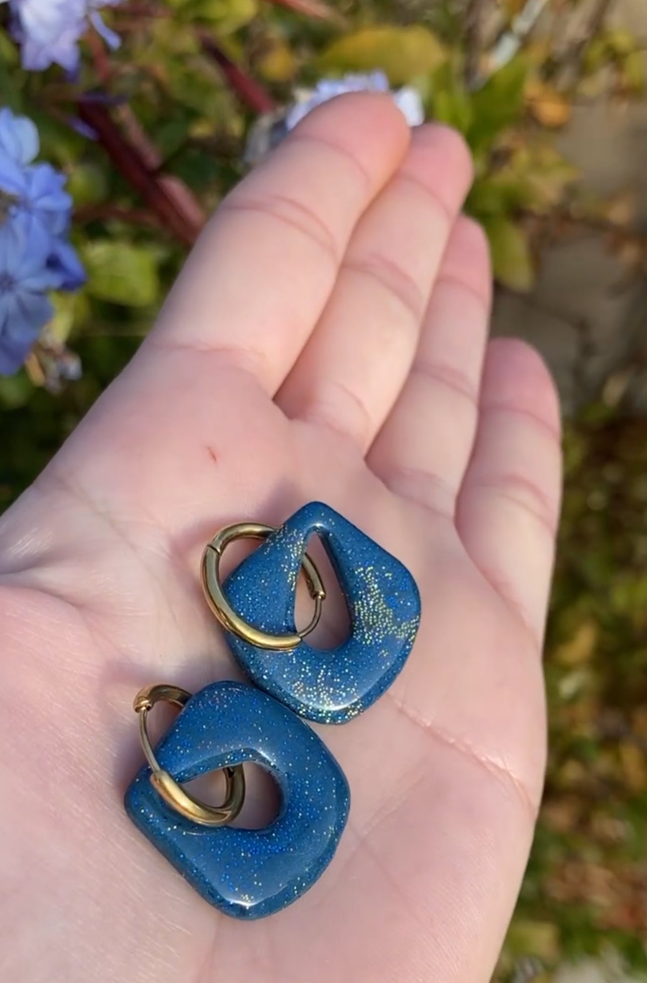 Pendientes Charm Diamante varios colores
