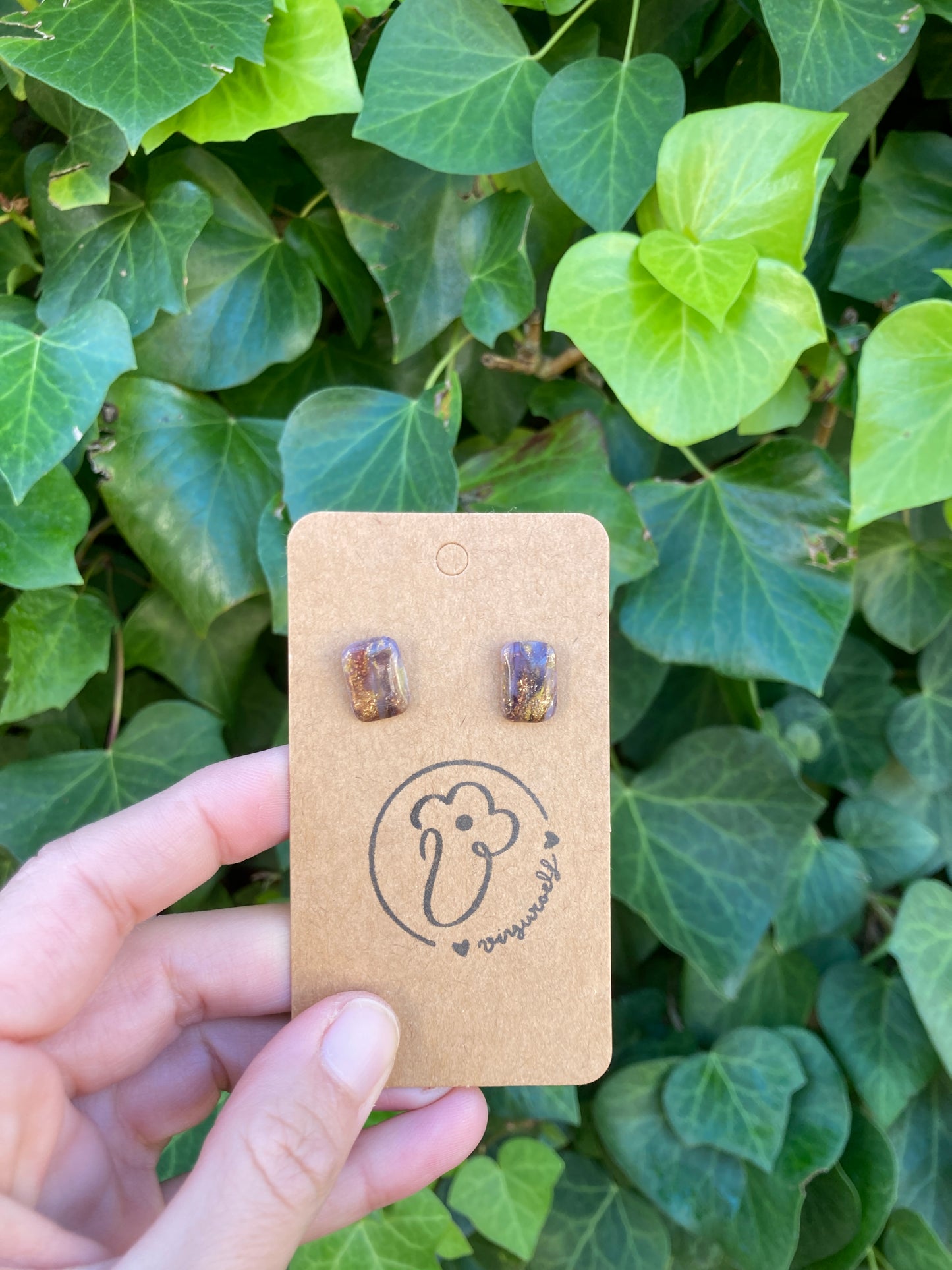 Ágata dorados Rectángulos