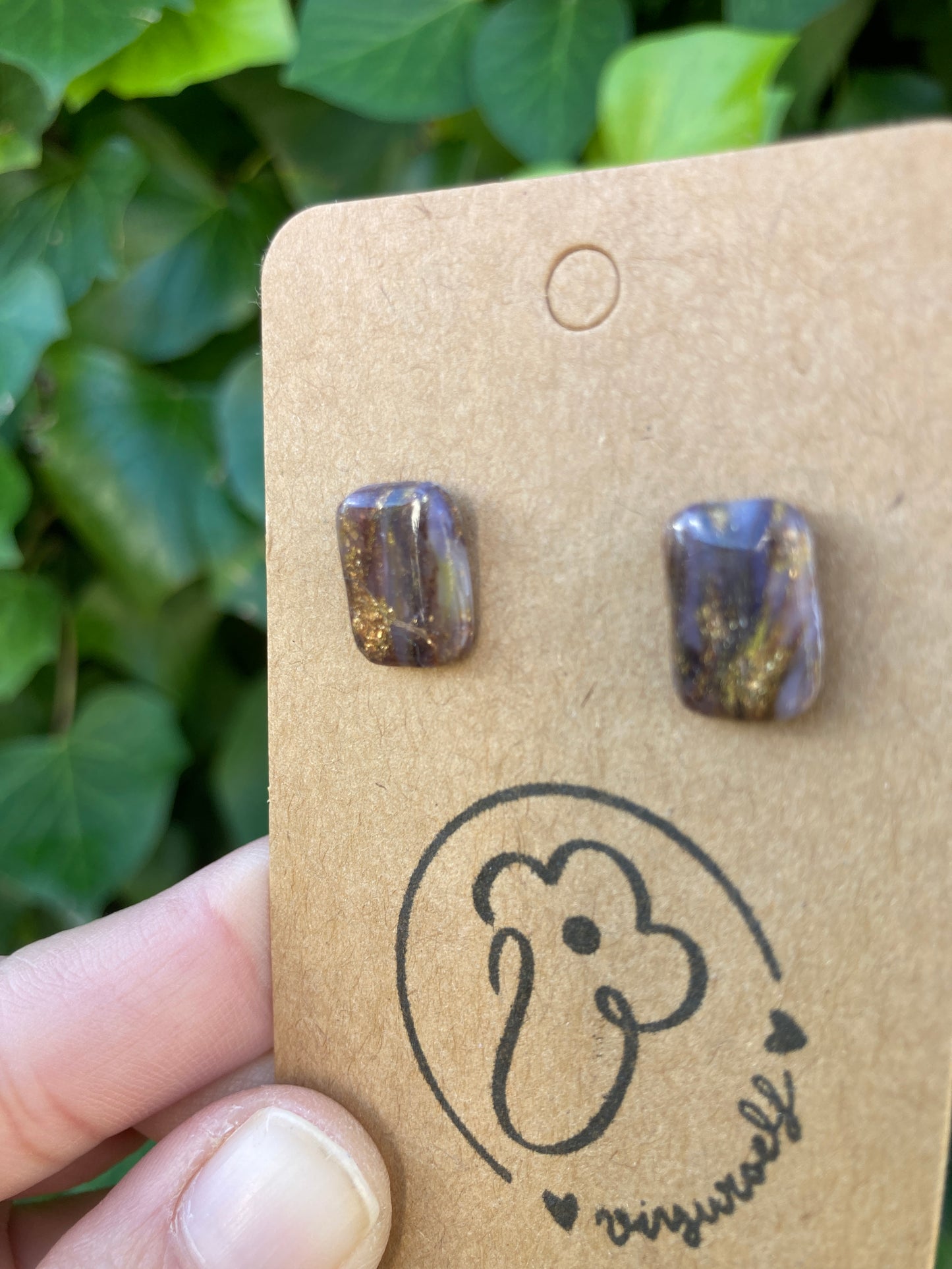 Ágata dorados Rectángulos