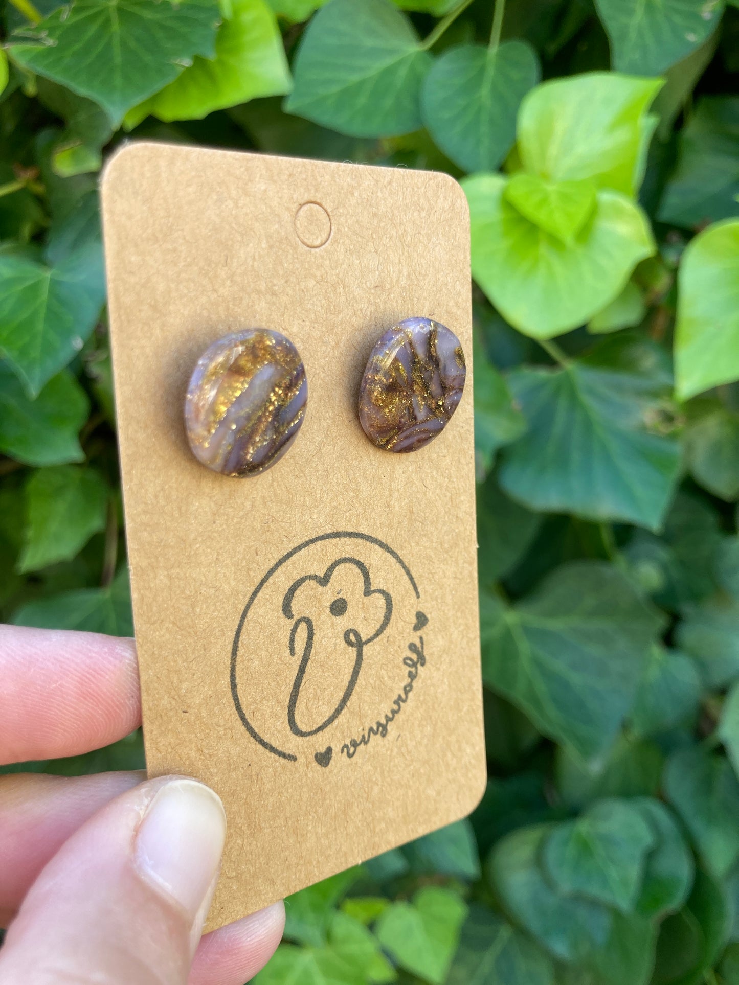 Ágata dorados Círculos