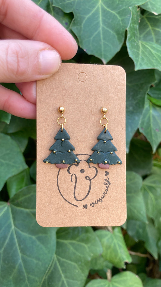 Pendientes Árbol Navideño