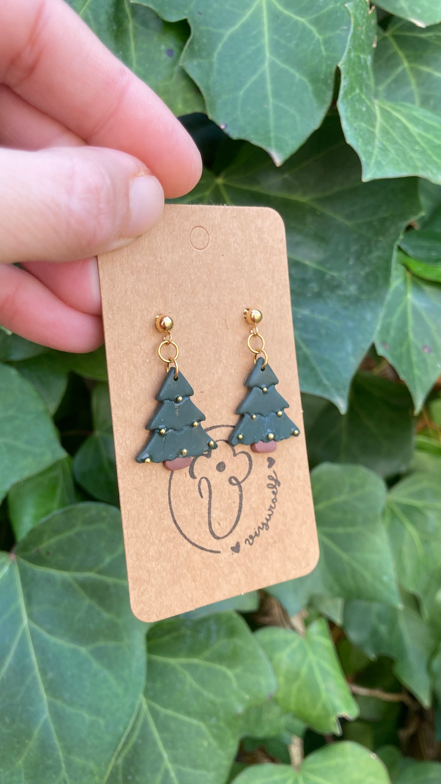 Pendientes Árbol Navideño