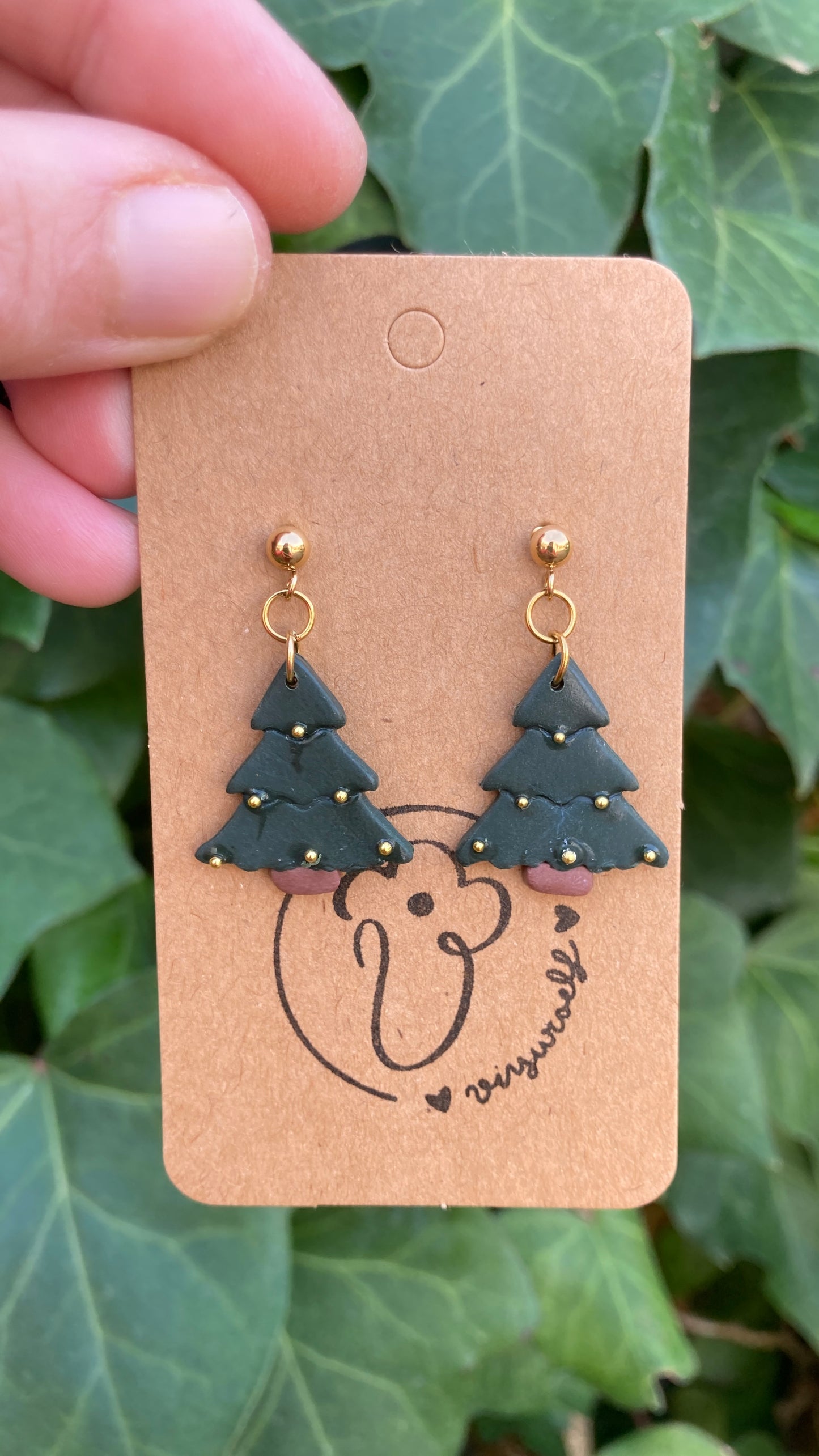Pendientes Árbol Navideño