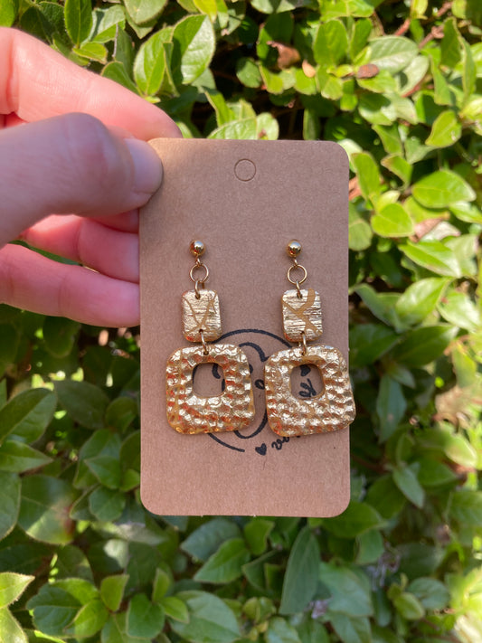 Pendientes Aura Dorada